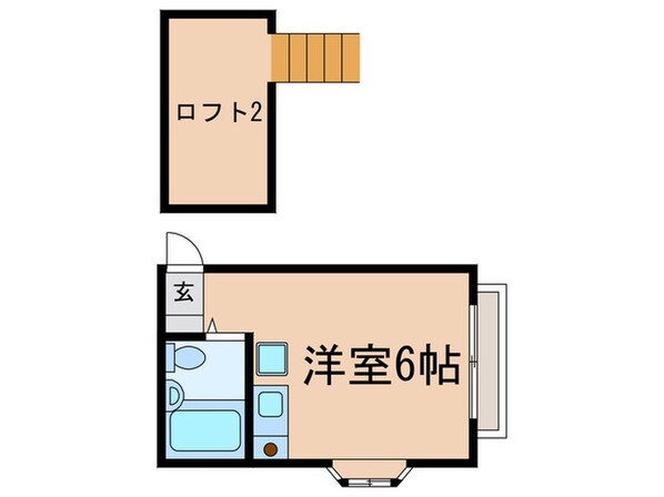 メ－プルＭＨの物件間取画像